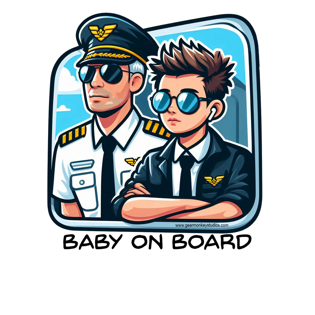 Baby On Board sticker