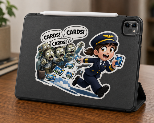 Do you have any trading cards?! Sticker