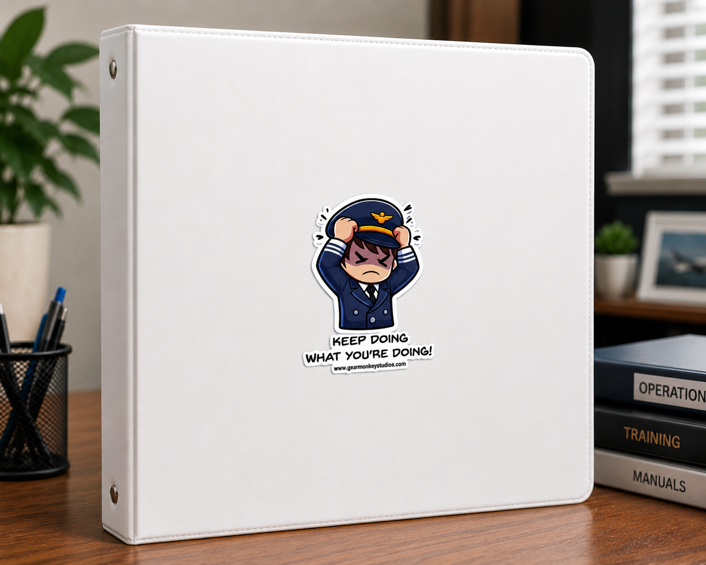 Keep doing what you're doing Sticker