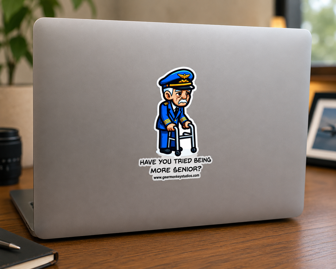 Have you tried being more senior? Sticker