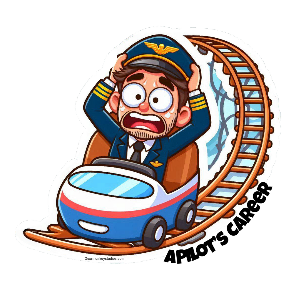 A Pilot's Career Sticker