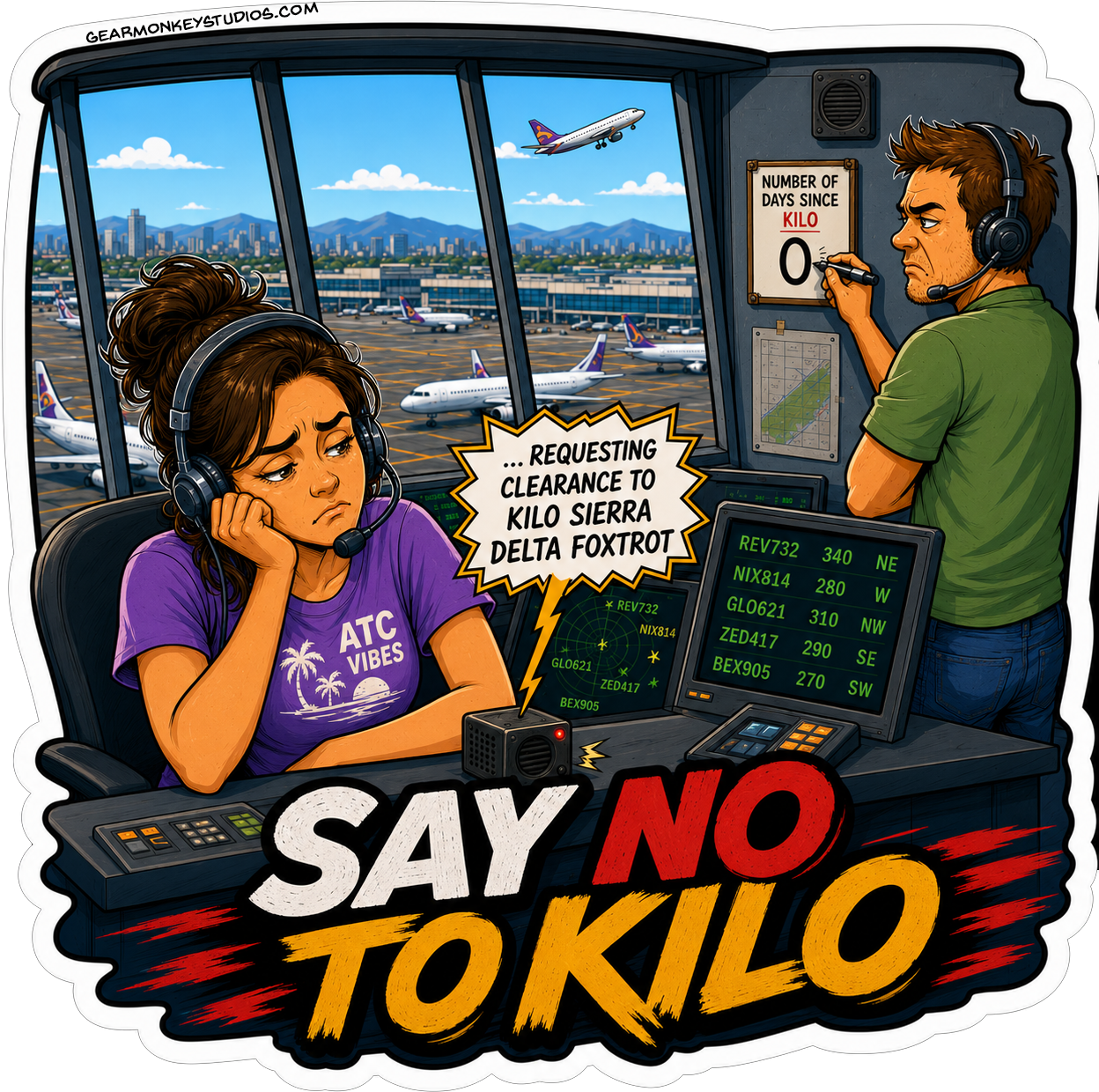 Say No To Kilo Sticker